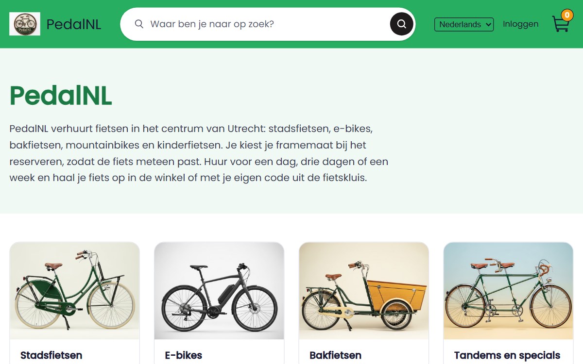 Boutique de démo PedalNL La boutique de démo PedalNL avec des vélos