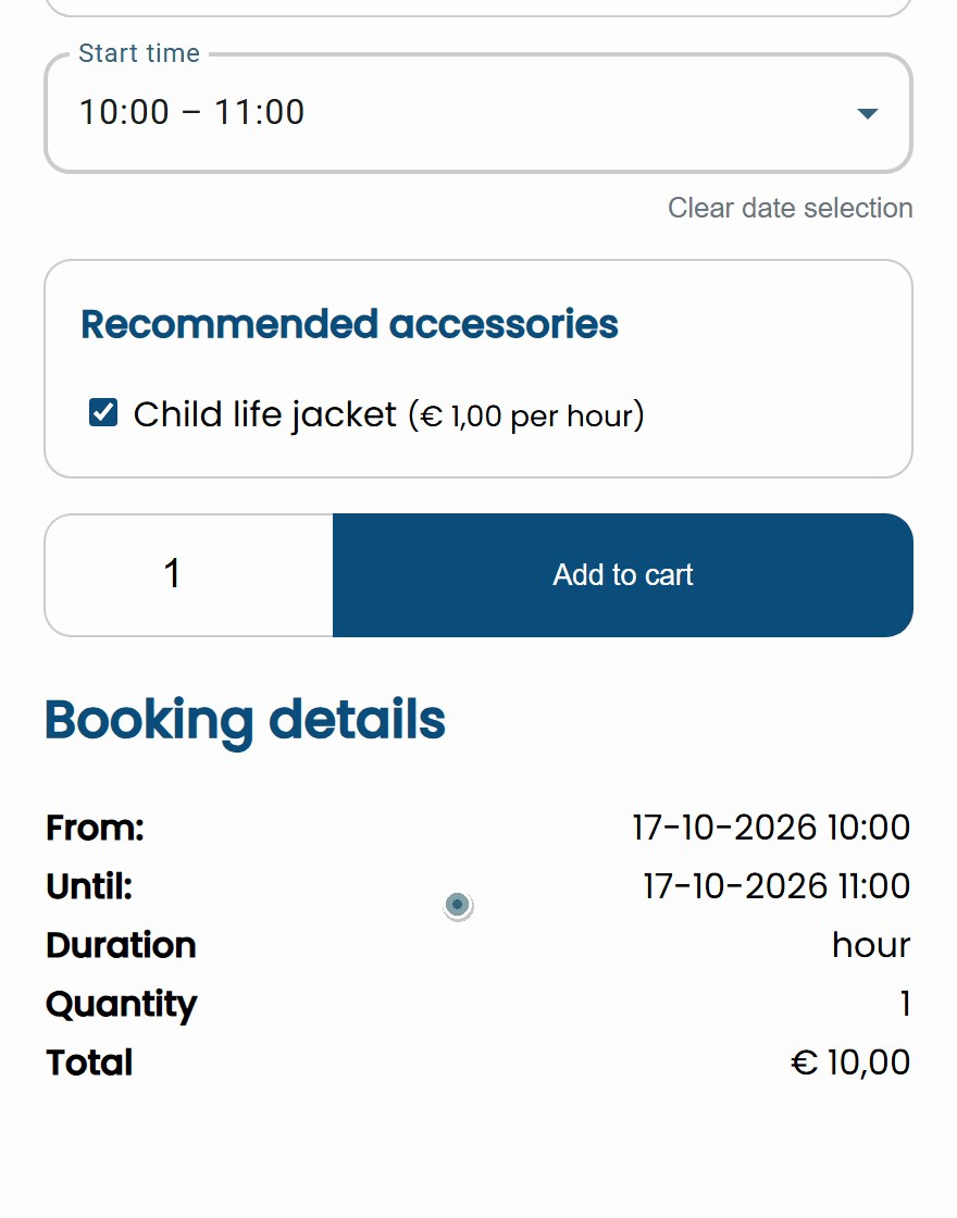 supverhuur acc en stil Kids' SUP board with the recommended accessory Child life jacket, already ticked with the note that it is a required accessory